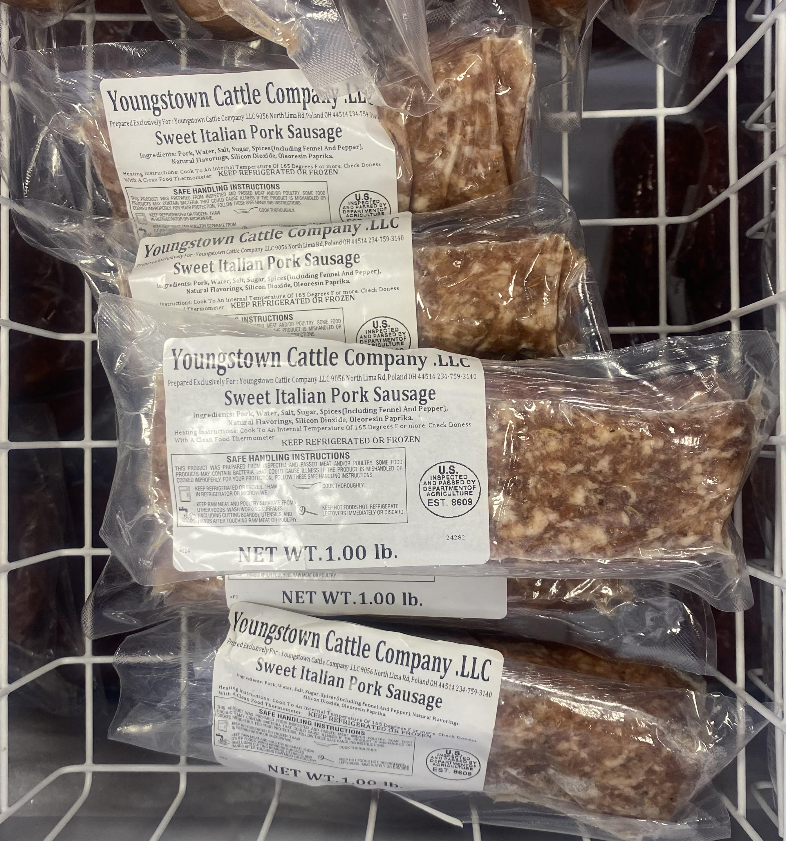 Sweet Italian Sausage (1 lb)